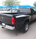 dodge ram pickup 3500 2008 black pickup truck st gasoline 8 cylinders rear wheel drive automatic 76049