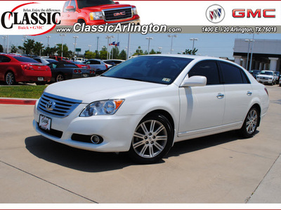 toyota avalon 2008 white sedan limited gasoline 6 cylinders front wheel drive automatic 76018