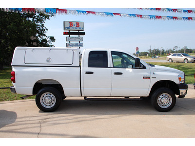 dodge ram pickup 2500 2007 white st gasoline 8 cylinders 4 wheel drive automatic with overdrive 77340