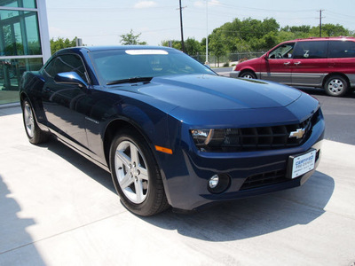 chevrolet camaro 2010 blue coupe lt gasoline 6 cylinders rear wheel drive 6 speed manual 76234
