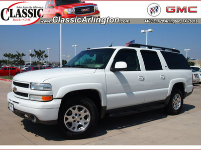 chevrolet suburban 2005 white suv 1500 z71 flex fuel 8 cylinders 4 wheel drive automatic 76018