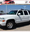 chevrolet suburban 2005 white suv 1500 z71 flex fuel 8 cylinders 4 wheel drive automatic 76018