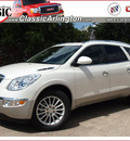 buick enclave 2012 white leather gasoline 6 cylinders front wheel drive automatic 76018