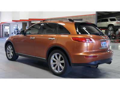 infiniti fx45 2003 copper suv gasoline 8 cylinders all whee drive 5 speed automatic 79015