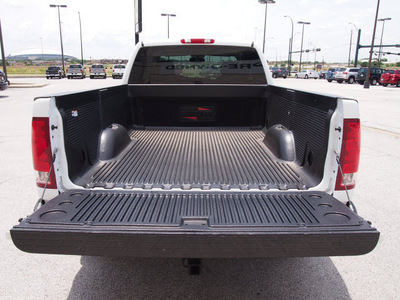 gmc sierra 1500 2008 white pickup truck sle gasoline 8 cylinders 2 wheel drive automatic 76011