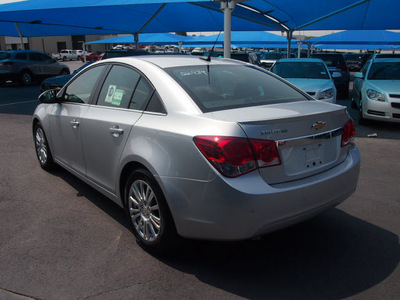 chevrolet cruze 2012 silver sedan eco gasoline 4 cylinders front wheel drive 6 speed automatic 76234