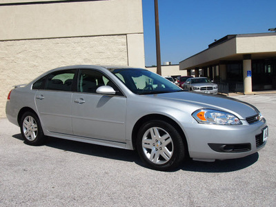 chevrolet impala 2011 silver sedan lt flex fuel 6 cylinders front wheel drive automatic 76011