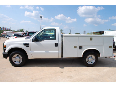 ford f 250 2008 white pickup truck super duty 8 cylinders automatic with overdrive 77340