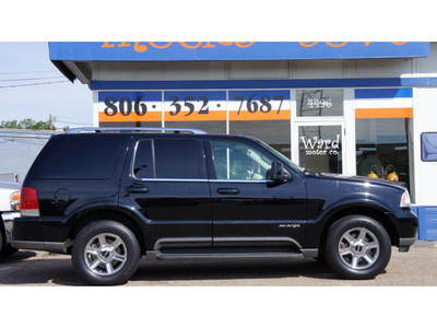 lincoln aviator 2004 black suv luxury gasoline 8 cylinders all whee drive automatic 79110