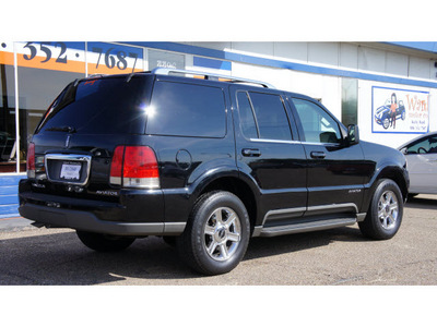 lincoln aviator 2004 black suv luxury gasoline 8 cylinders all whee drive automatic 79110