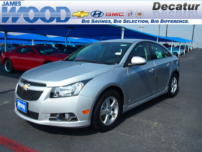 chevrolet cruze 2012 silver sedan lt gasoline 4 cylinders front wheel drive 6 speed automatic 76234