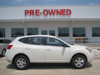nissan rogue 2009 whi suv s gasoline 4 cylinders front wheel drive cont  variable trans  77301