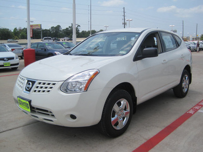 nissan rogue 2009 whi suv s gasoline 4 cylinders front wheel drive cont  variable trans  77301
