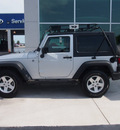 jeep wrangler 2009 silver suv x gasoline 6 cylinders 4 wheel drive automatic 76234