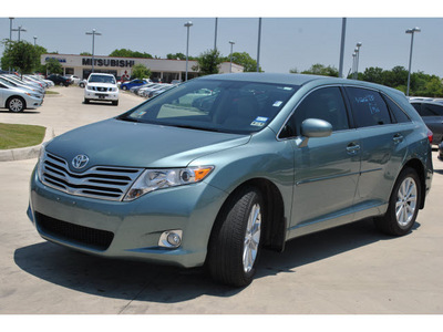 toyota venza 2009 green wagon fwd i4 gasoline 4 cylinders front wheel drive automatic 78233
