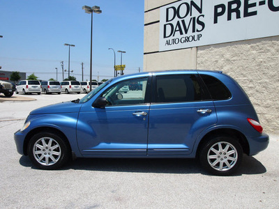 chrysler pt cruiser 2007 blue wagon touring gasoline 4 cylinders front wheel drive automatic 76011
