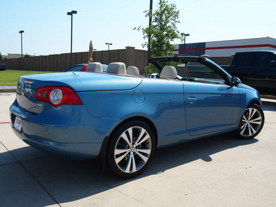 volkswagen eos 2008 blue vr6 gasoline 6 cylinders front wheel drive automatic 76018