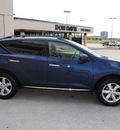nissan murano 2009 dk  blue suv s gasoline 6 cylinders all whee drive automatic 76011