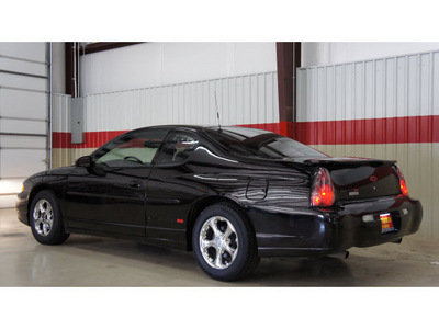 chevrolet monte carlo 2003 black coupe ss gasoline 6 cylinders front wheel drive automatic 79110