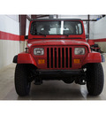 jeep wrangler 1991 red s gasoline 4 cylinders 4 wheel drive 5 speed manual 79110