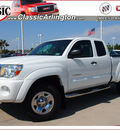 toyota tacoma 2009 white prerunner v6 gasoline 6 cylinders 2 wheel drive automatic 76018
