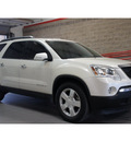 gmc acadia 2008 white suv slt 1 gasoline 6 cylinders front wheel drive 6 speed automatic 79015