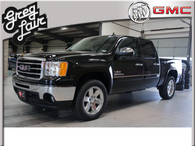 gmc sierra 1500 2012 black onyx sle flex fuel 8 cylinders 2 wheel drive 6 speed automatic 79015