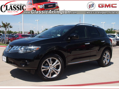 nissan murano 2010 black suv le gasoline 6 cylinders front wheel drive automatic with overdrive 76018