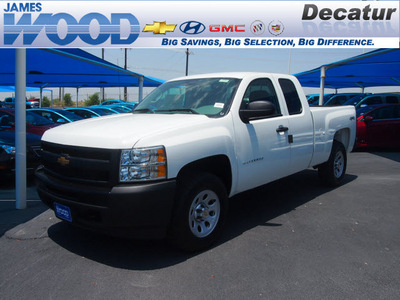 chevrolet silverado 1500 2012 white work truck flex fuel 8 cylinders 4 wheel drive 4 speed automatic 76234