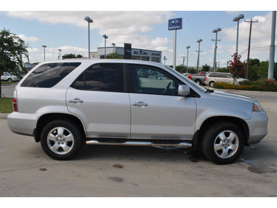 acura mdx 2005 silver suv gasoline 6 cylinders all whee drive 5 speed automatic 78233