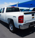 chevrolet silverado 1500 2012 white work truck flex fuel 8 cylinders 4 wheel drive 6 speed automatic 76234