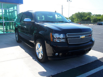 chevrolet suburban 2009 black suv ltz 1500 gasoline 8 cylinders 2 wheel drive 6 speed automatic 76234