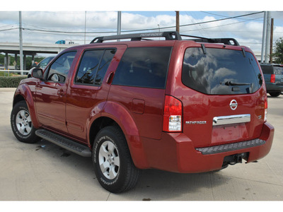 nissan pathfinder 2006 red suv se gasoline 6 cylinders rear wheel drive automatic 78233