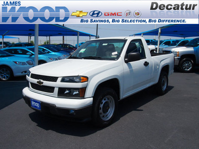 chevrolet colorado 2012 white work truck gasoline 4 cylinders 2 wheel drive not specified 76234