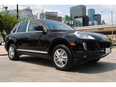 porsche cayenne 2008 black suv s gasoline 8 cylinders all whee drive automatic 77002