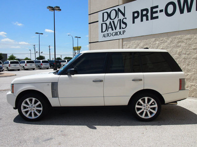 land rover range rover 2008 white suv supercharged gasoline 8 cylinders 4 wheel drive automatic 76011