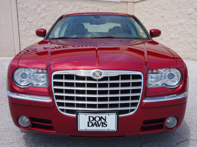chrysler 300 2008 red sedan limited gasoline 6 cylinders rear wheel drive automatic 76011