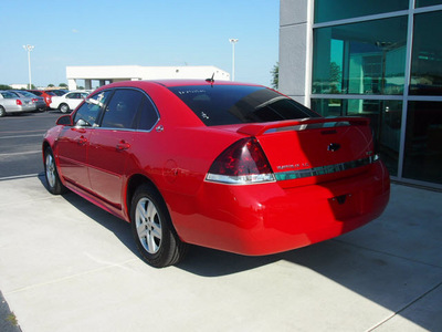 chevrolet impala 2009 red sedan ls flex fuel 6 cylinders front wheel drive 4 speed automatic 76234