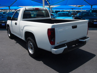 chevrolet colorado 2012 white work truck gasoline 4 cylinders 2 wheel drive automatic 76234