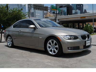 bmw 3 series 2008 lt  brown coupe 335i gasoline 6 cylinders rear wheel drive automatic 77002