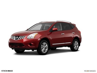 nissan rogue 2012 red sv gasoline 4 cylinders front wheel drive automatic 77301