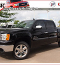 gmc sierra 1500 2012 black sle flex fuel 8 cylinders 2 wheel drive automatic 76018