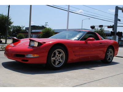 chevrolet corvette 1999 red hatchback gasoline v8 rear wheel drive 6 speed manual 77002