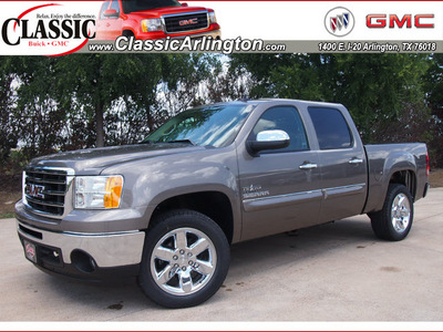 gmc sierra 1500 2012 brown sle flex fuel 8 cylinders 2 wheel drive automatic 76018