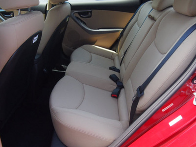 hyundai elantra 2013 red sedan gls gasoline 4 cylinders front wheel drive 6 speed automatic 76234