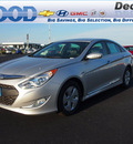 hyundai sonata hybrid 2012 silver sedan hybrid 4 cylinders front wheel drive 6 speed automatic 76234