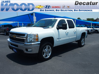 chevrolet silverado 2500hd 2012 white ltz diesel 8 cylinders 4 wheel drive allison 76234