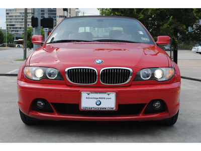 bmw 3 series 2006 red 325ci gasoline 6 cylinders rear wheel drive automatic 77002