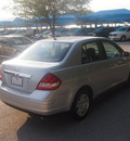 nissan versa 2011 silver sedan 1 8 s gasoline 4 cylinders front wheel drive automatic 76049