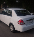 nissan versa 2011 white sedan 1 8 s gasoline 4 cylinders front wheel drive automatic 76049